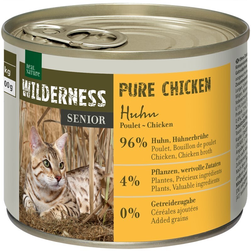 REAL NATURE WILDERNESS Senior Pure Chicken 6x200 g