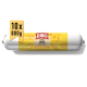 DIBO FreshRoll Hundefutterrolle mit Huhn, Karotte, Kürbis und Erbsen, 10x800g Packung, gelbes Etikett mit Hundillustration.