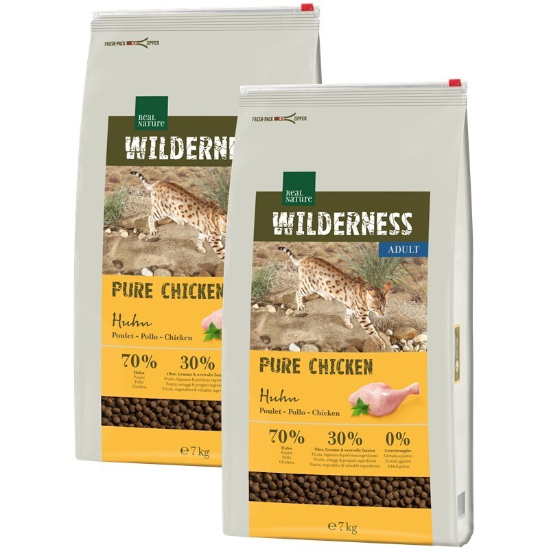 REAL NATURE WILDERNESS Adult Pure Chicken 2x7 kg