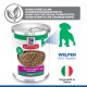 Dose Hill's Science Plan Welpenpastete — ‚Healthy Recipe with Beef, Puppy <1‘; zeigt ‚Welpen‘ und ‚Hergestellt in Italien‘.