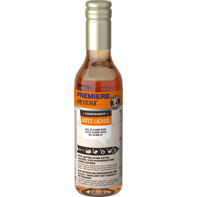 PREMIERE RAW KITCHEN Rode zalmolie 250ml