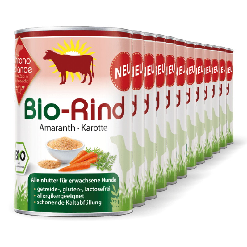 ChronoBalance Alleinfutter Rind mit Amaranth und Karotte 4,8 kg