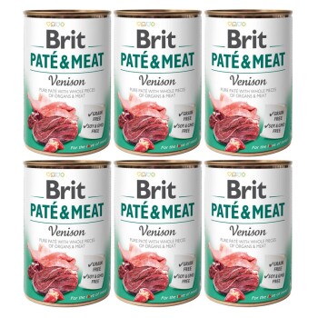 Paté & Meat dziczyzna 6x800 g