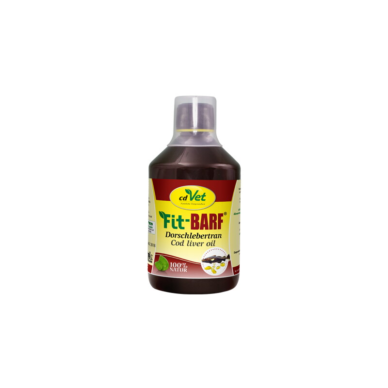 cdVet Fit-BARF Dorschlebertran 500 ml