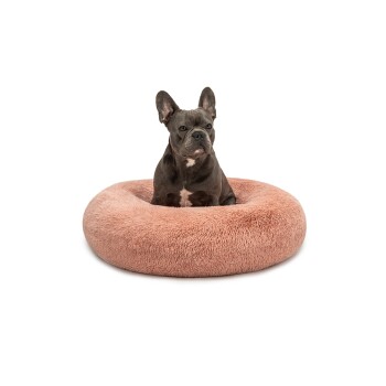 Donutbett rosa XL