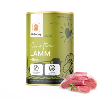 Nassfutter Sensitive Lamm 1,2 kg