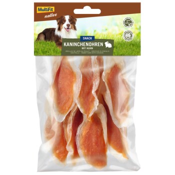 Native Rabbit Ears with chicken 80 g