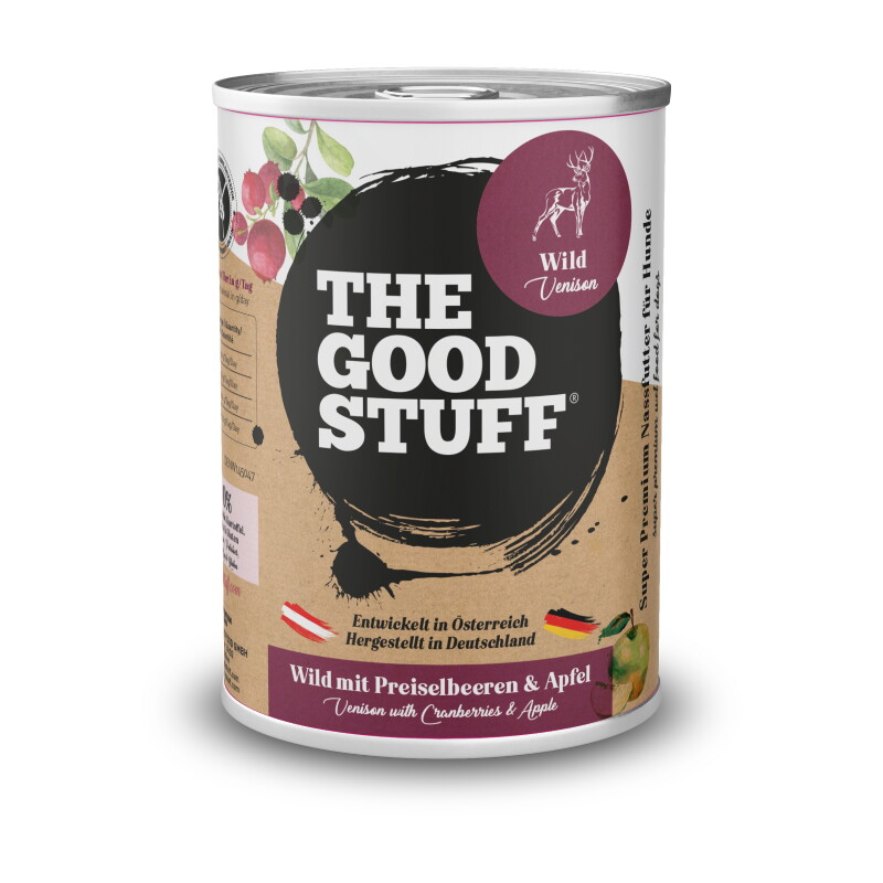 The Goodstuff Wild mit Preiselbeeren & Apfel 6x400 g