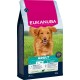 Eukanuba Adult Hundefutterbeutel für große Rassen, reich an Lamm und Reis, unterstützt Zahngesundheit und Omega 6 & 3 Ernährung, 12 kg.