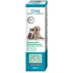 Petbalance Care ear cleaner packaging with a golden retriever and gray cat. Text: "Microsilver Ohrenspülung," "Solution auriculaire," "100 ml."