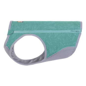 Swamp Cooler Zip™ Kühlweste für Hunde blau/ türkis XL