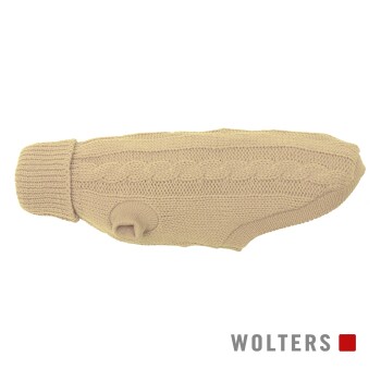 Wolters Zopf-Strickpullover beige 35 cm