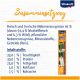 Emballage de bâton de boeuf Vitakraft avec le texte "Zusammensetzung" et une répartition détaillée des ingrédients, y compris 95 % de viande et de sous-produits animaux.