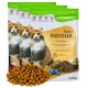 Balu's Indoor-Katzenfutter, 2,5 kg, mit Huhn, glutenfreier Rezeptur, reich an Protein, geeignet für sterilisierten Katzen, mit Krokettenstücken.