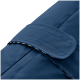 Grüner Haustierhut mit gestreiftem Innenfutter, mit verstellbaren Riemen für einen sicheren Sitz.