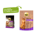 Select Gold cat food packaging shows two bags: "Sensitive Digestion" for adults and one with a cat image. Text says "New DESIGN, same QUALITY."