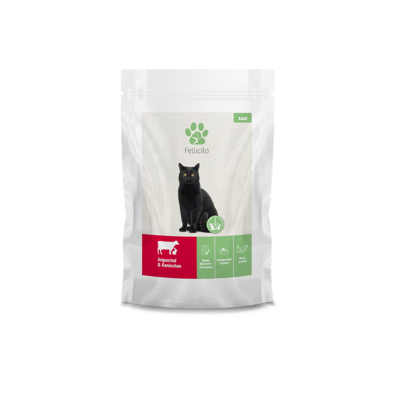 Fellicita Angusrind & Kaninchen 6x 295g Frischebeutel