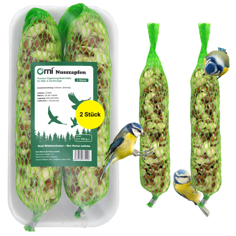 Orni Nusszapfen 2 Stück