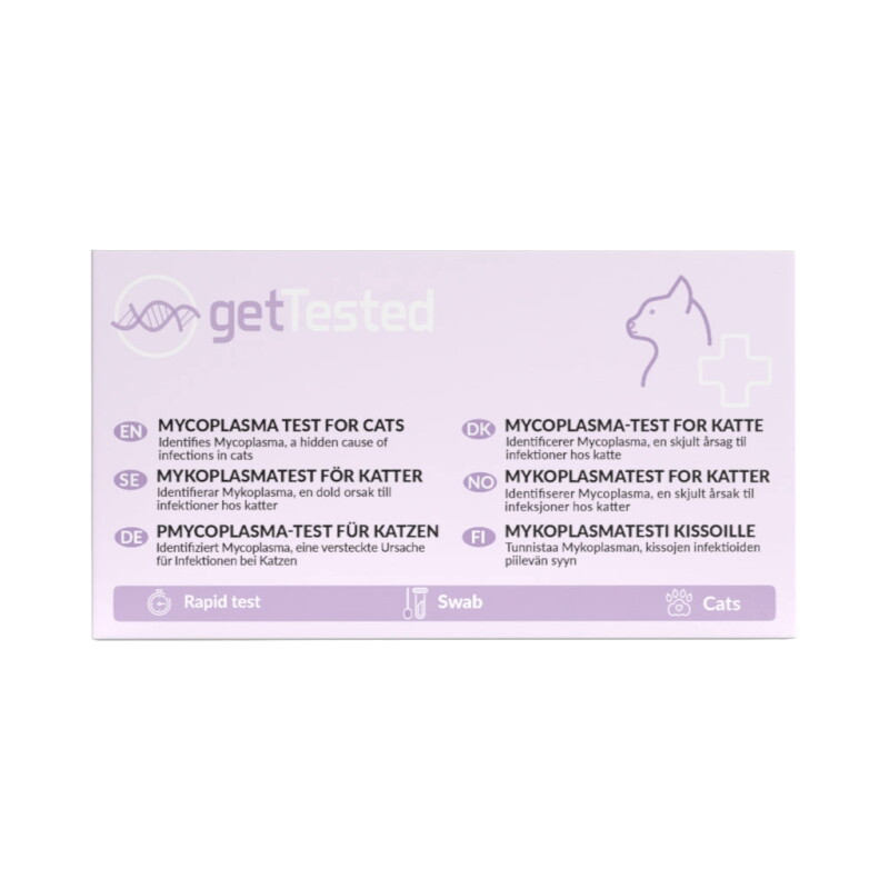 GetTested Mycoplasma-Test für Katzen