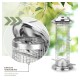 Futterspender für Erdnüsse 23,5cm, Silber