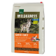 4 kg Sack Real Nature Wilderness Hundefutter, "Green Coast," mit Wolf-Bild; 70% Ente, Lachs, Garnelen, 30% Früchte & Gemüse, keine Körner.