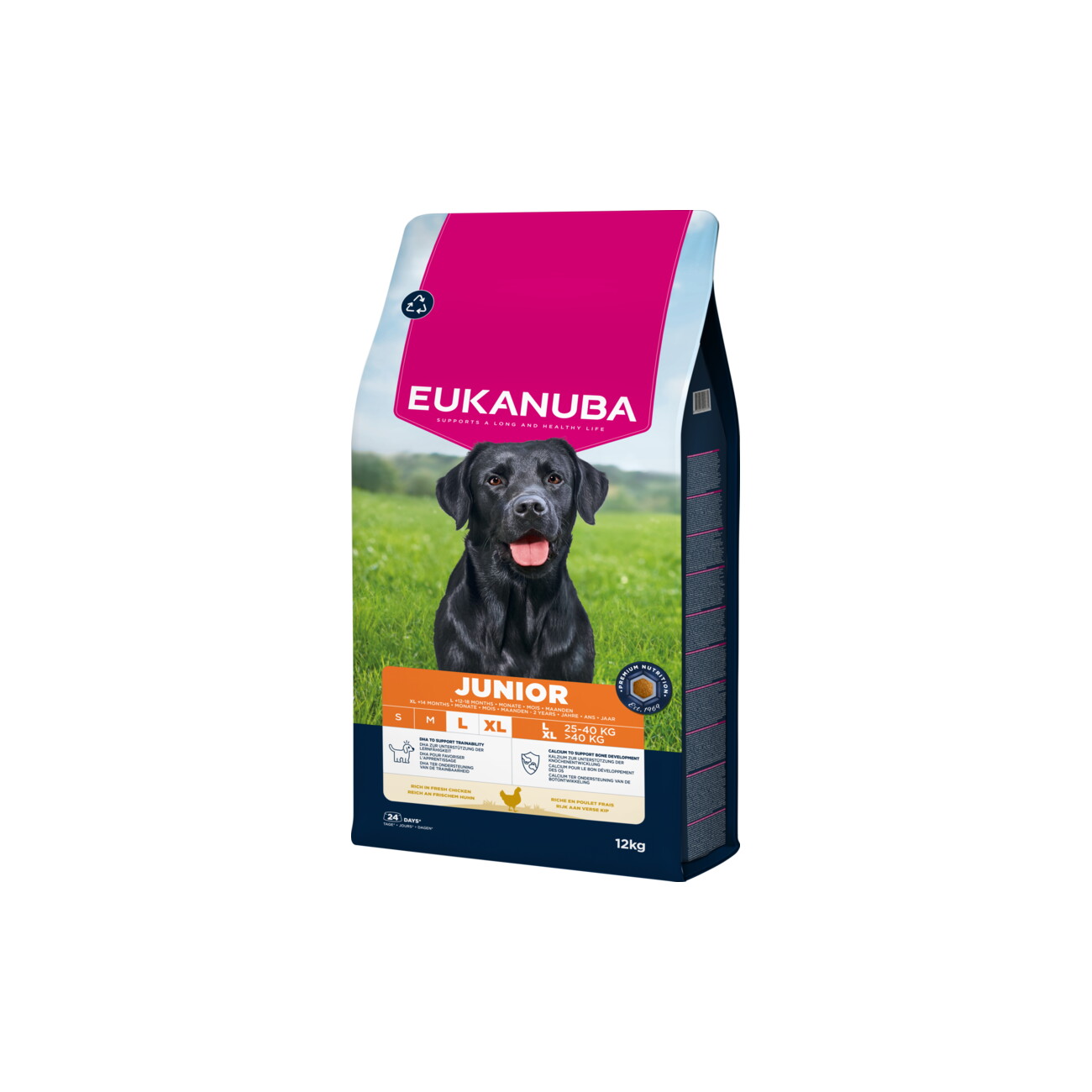 Eukanuba Junior Large/Giant – Huhn, 12kg