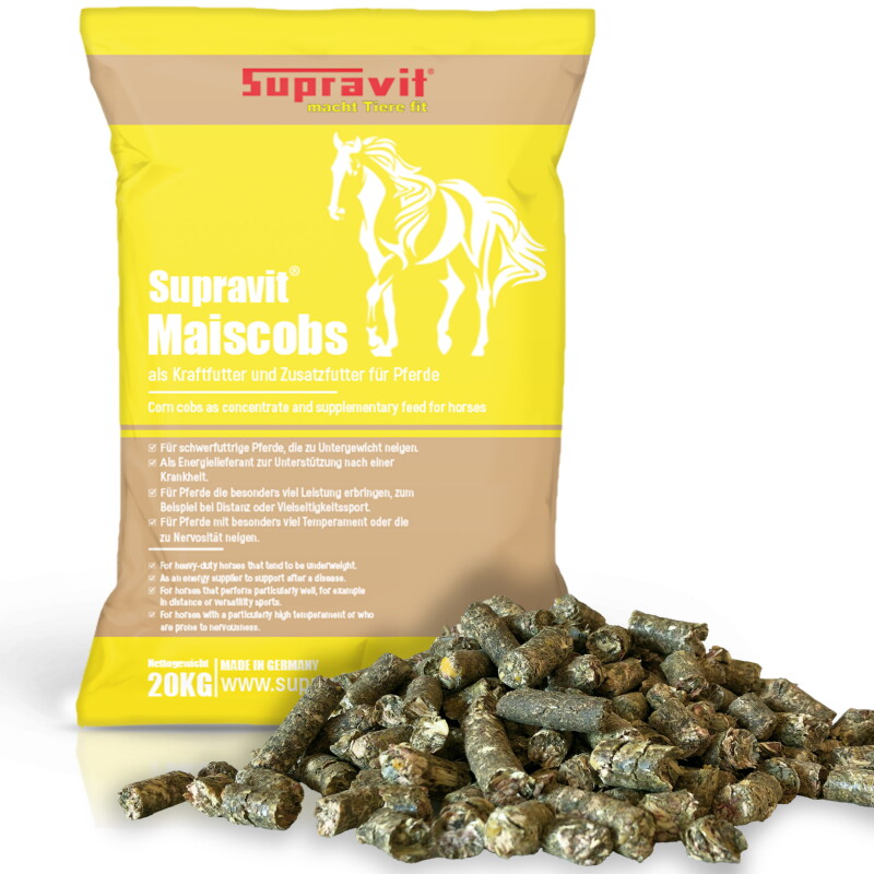 Supravit Maiscobs Pferdeergänzungsfutter 20kg
