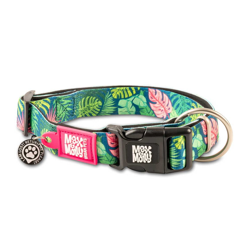 Max & Molly Halsband - Tropical XS