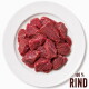 Dose Reavet-Hundefutter mit Aufschrift 'RIND PUR', hypoallergen, 100% Muskelfleisch, Monoprotein, getreidefrei, 400 g