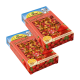 Zwei Boxen von JR FARM Nagolade Erdbeer-Snacks für kleine Tiere, mit buntem Verpackungsdesign mit Erdbeeren und einem Cartoon-Hasen.