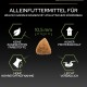 Hundefutter für Welpen großer Rassen, 10,5 mm große Kroketten, ohne Farbstoffe, hoher Proteingehalt, hohe Nährstoffaufnahme, leicht verdaulich.