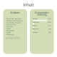 Zutaten und Nährwertinformationen für Haustierfutter, aufgelistet mit Huhn, Zucchini, Hirse, Kürbis und mehr, mit einem Feuchtigkeitsgehalt von 77,2 %.