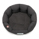 Hundebett von Doctor Bark, geeignet für kleine bis mittelgroße Hunde wie Border Collies und Chow Chows, Maße 60 cm x 50 cm.