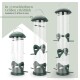 Vogelfuttersäule für Körnerfutter, 20cm