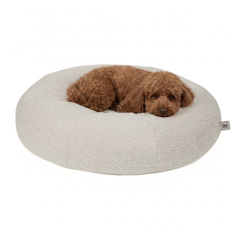 PAW WOW Hundebett LENI Bouclé Beige