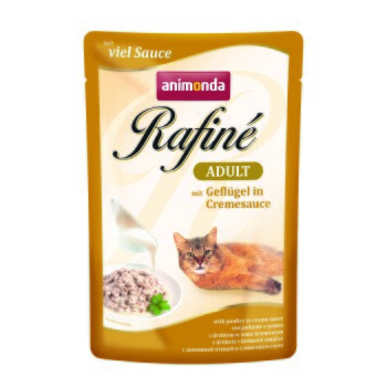 Animonda Rafiné Adult 12x100g Geflügel, in Cremesauce