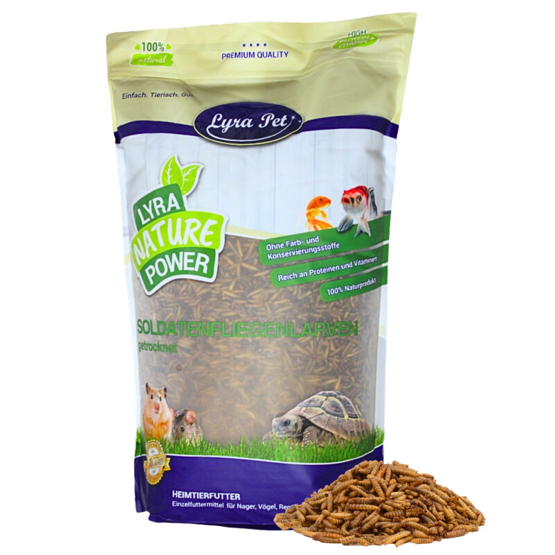Lyra Pet Soldatenfliegenlarven 5 kg