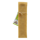 Ein gerollter Honigwaben-Snack für Haustiere, mit einer Schnur gebunden, mit einem bunten Etikett, das Bilder von kleinen Tieren und Produktdetails zeigt.