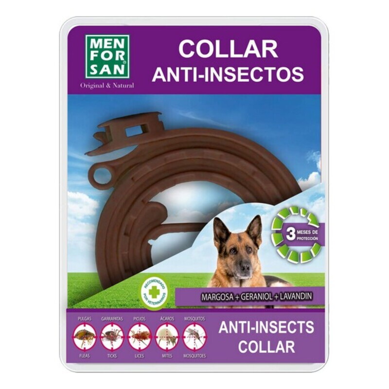MENFORSAN Halsband Anti-Insekten Hund (60 cm)