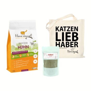 Sparset Trockenfutter mit Huhn für Katzen mit Übergewicht Nahrungsergänzung