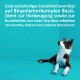 Desinfektionsmittel für Haustiere auf Biopolymerbasis, zur Vorbeugung von Giardien-Infektionen bei Hunden und Katzen.