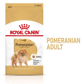 ROYAL CANIN POMERANIAN BREED ADULT Trockennahrung für ausgewachsene Zwergspitze (>8 Monate) 3 kg