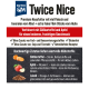 Nutri QM Twice Nice Nassfutter für Haustiere mit Rind, Huhn, Süßkartoffel, Apfel, glutenfrei, ohne Zusatzstoffe, Soja oder Getreide.