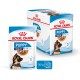 Royal Canin Puppy Maxi Futterverpackung, mit einem 140g Beutel und einer Box mit 10, geeignet für Welpen im Alter von 2-15 Monaten.