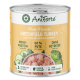 Dosenfutter für Haustiere mit der Aufschrift "AniForte Pure Nature Greenfield Turkey", das 60 % Truthahn, Quinoa und Brokkoli enthält, getreidefrei, hergestellt in Deutschland.