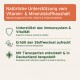 'Natürliche Unterstützung vom Vitamin- & Mineralstoffhaushalt' – unterstützt das Immunsystem; Hergestellt in Deutschland.