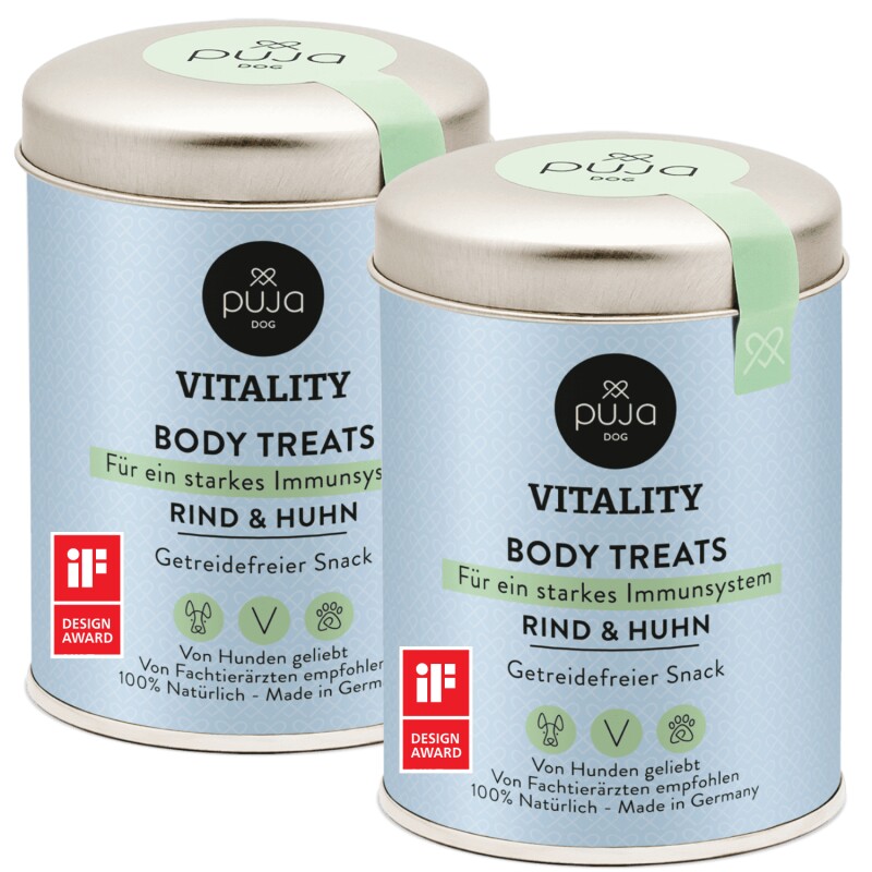 PUJA Doppel Fit - Immunsystembooster für Hunde 2x150g