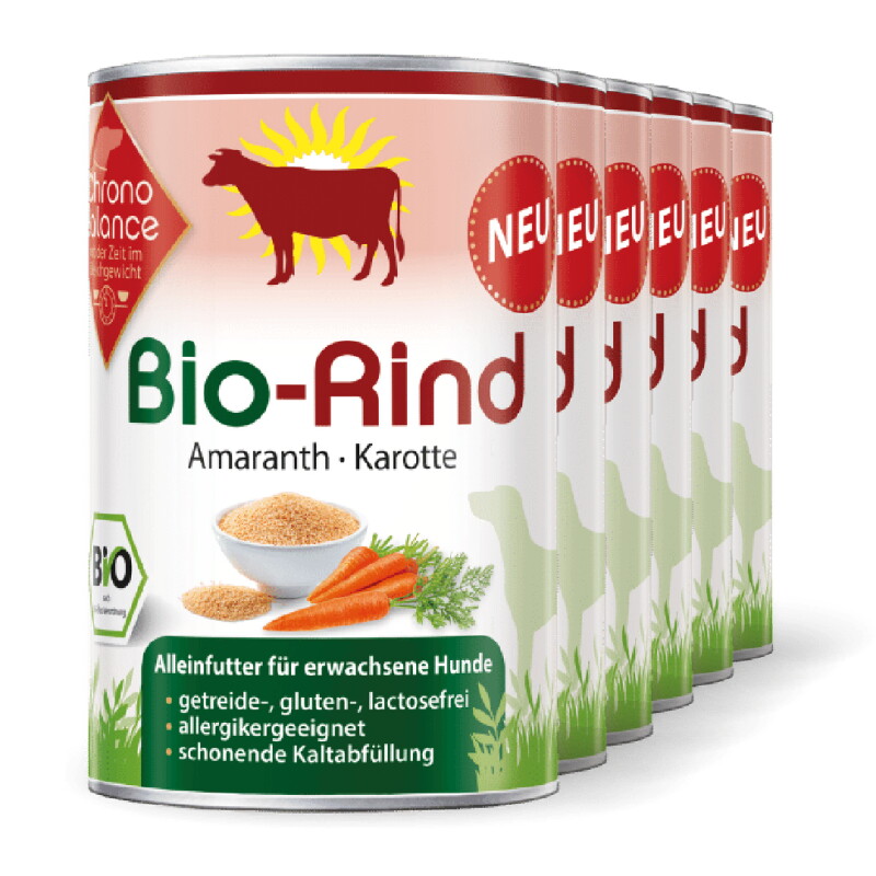 ChronoBalance Alleinfutter Rind mit Amaranth und Karotte 2,4 kg