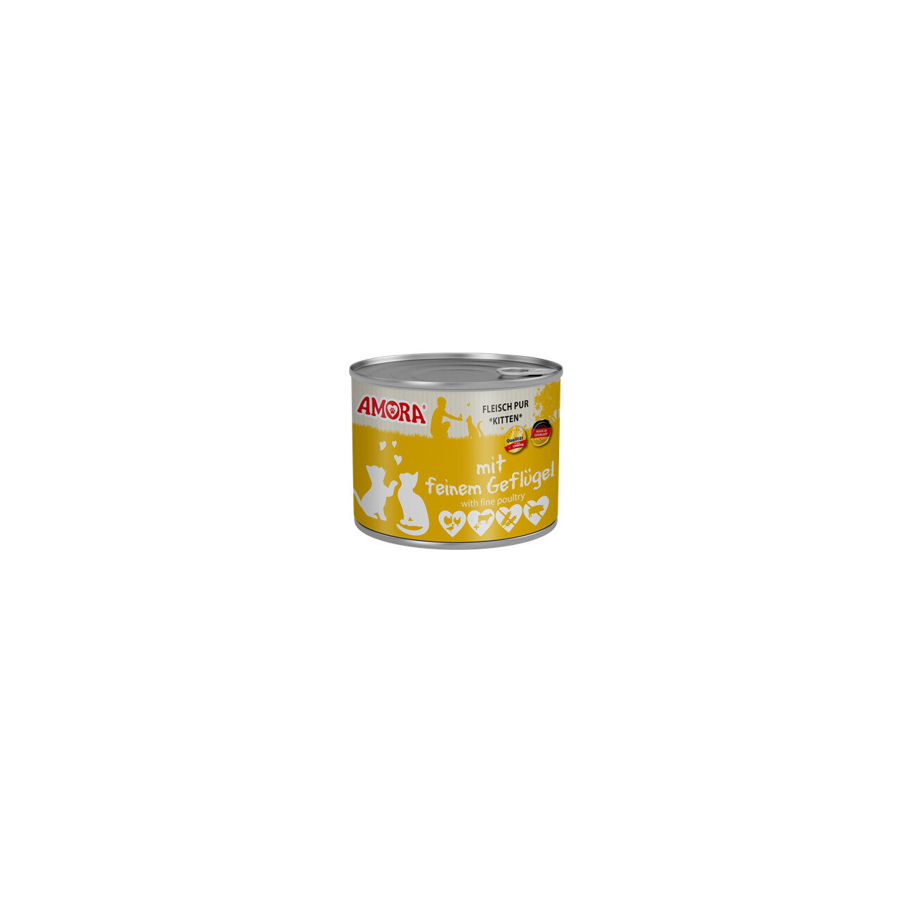 Amora Cat Katzenkinder 6x200g Huhn
