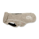 Graue Outdoor-Hundejacke mit "Outdoor DOGZ-WEAR" Logo und Reißverschluss, für kleine bis mittelgroße Hunde entworfen.